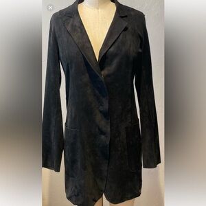 Velvet by Graham & Spencer Black Blazer Tailored Suit Jacket M